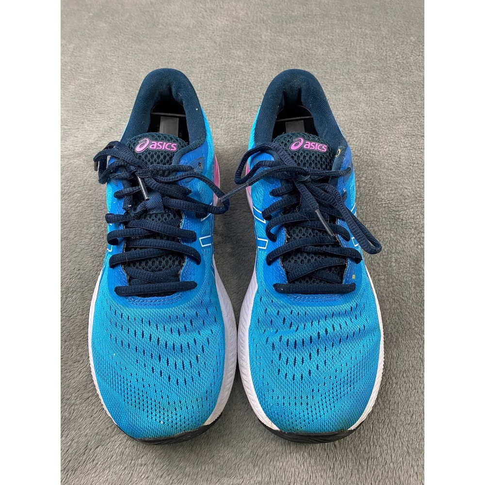 ASICS Gel Excite 8 Blue Pink White Running Shoes Women's‎ 8 Amplifoam 1012A916